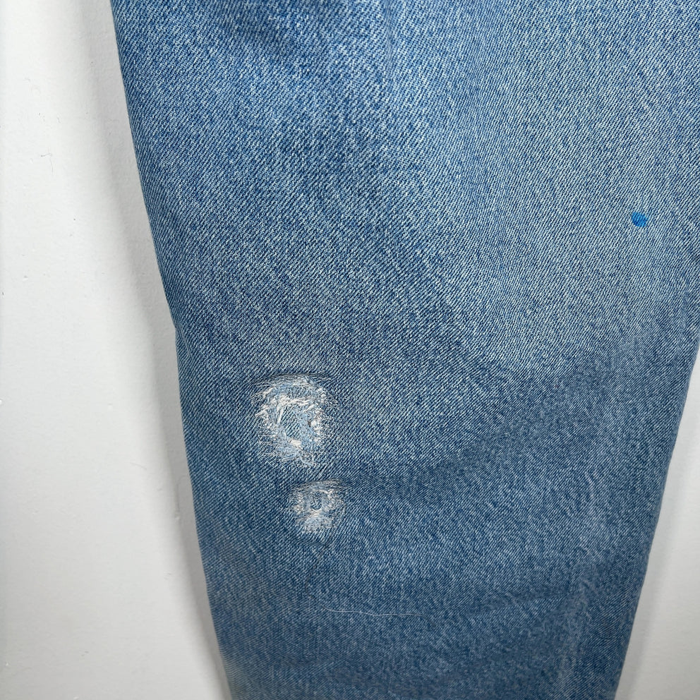 Carhartt Vintage Distressed Denim Double Knee Carpenter Jeans
