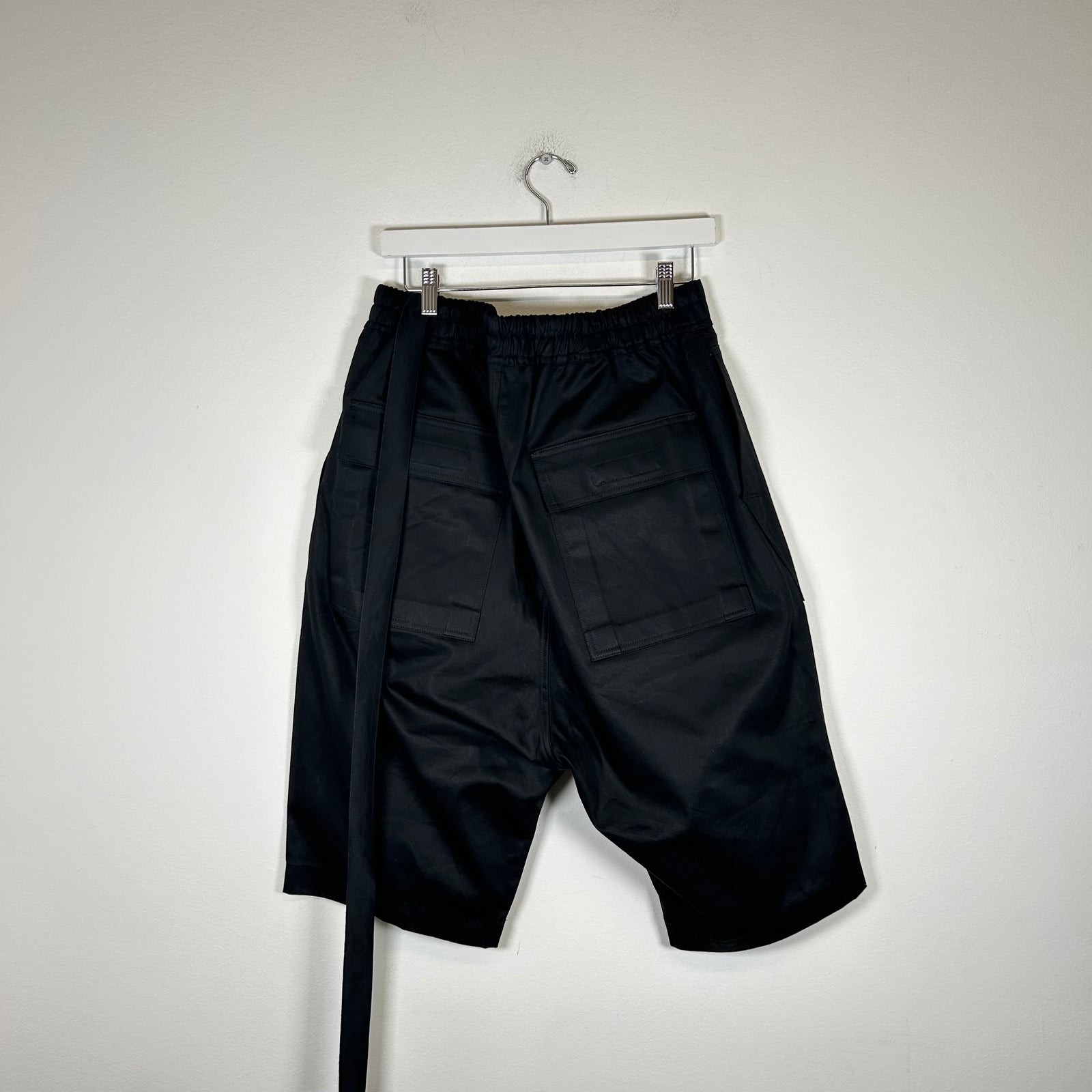 Rick Owens Drkshdw Black Bela Pod Shorts Size M