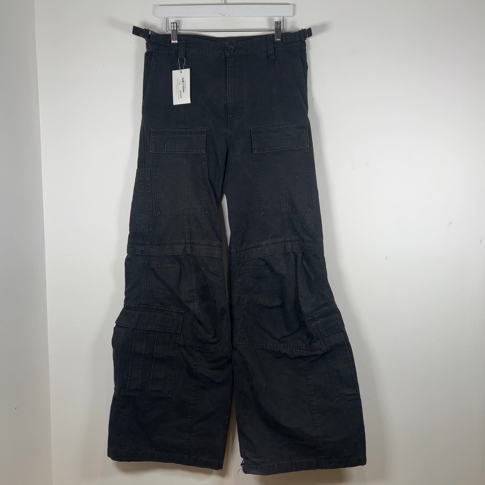 Balenciaga Flared Cargo Convertible Pants