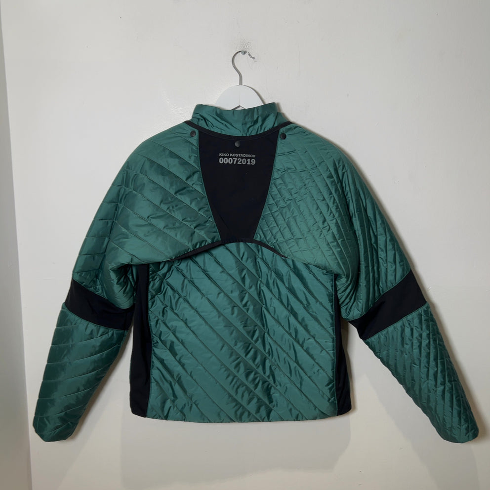 Kiko Kostadinov Asics Green Insulated Jacket Size L