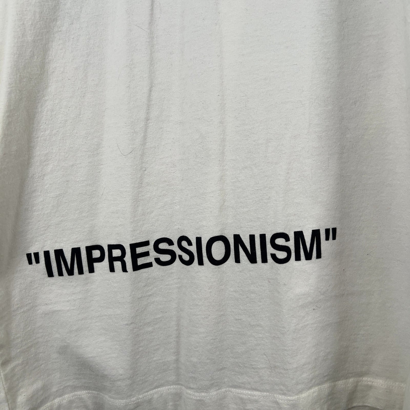 Off-White 'Impressions' Long-Sleeve T-Shirt Size L