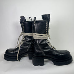 Rick Owens Army Bogun Lace-Up Boots