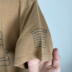 Number (N)ine Shield T-Shirt Brown Size 3