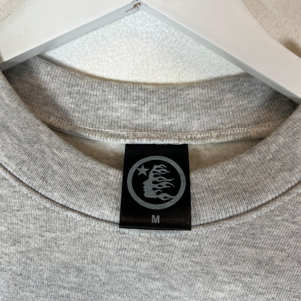 Hellstar Grey/Red 1996 Records Crewneck Size M
