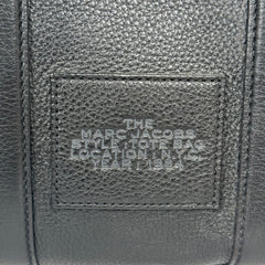 Marc Jacobs Black Leather Small Tote Bag