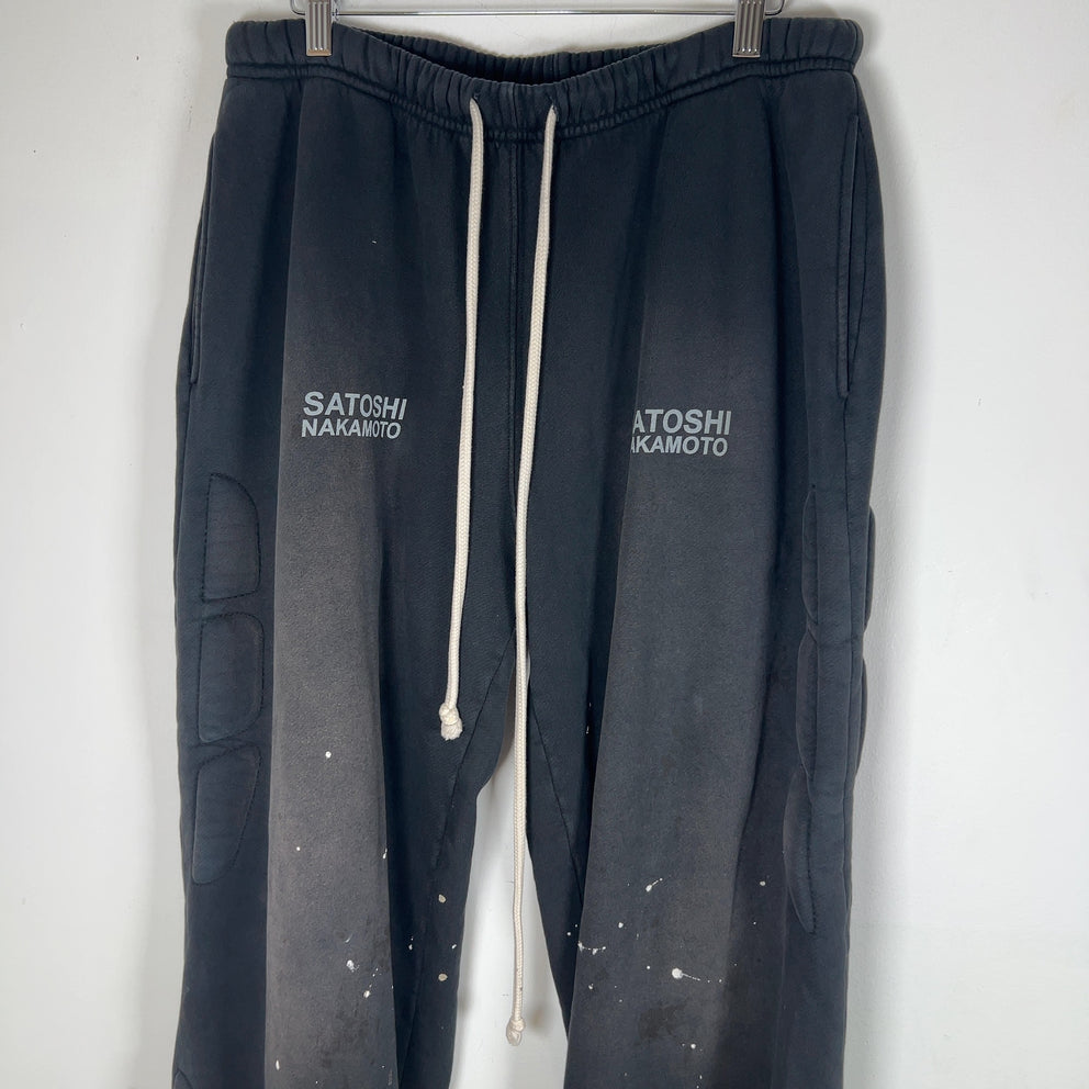 Satoshi Nakamoto Enduro Padded Logo Sweatpants