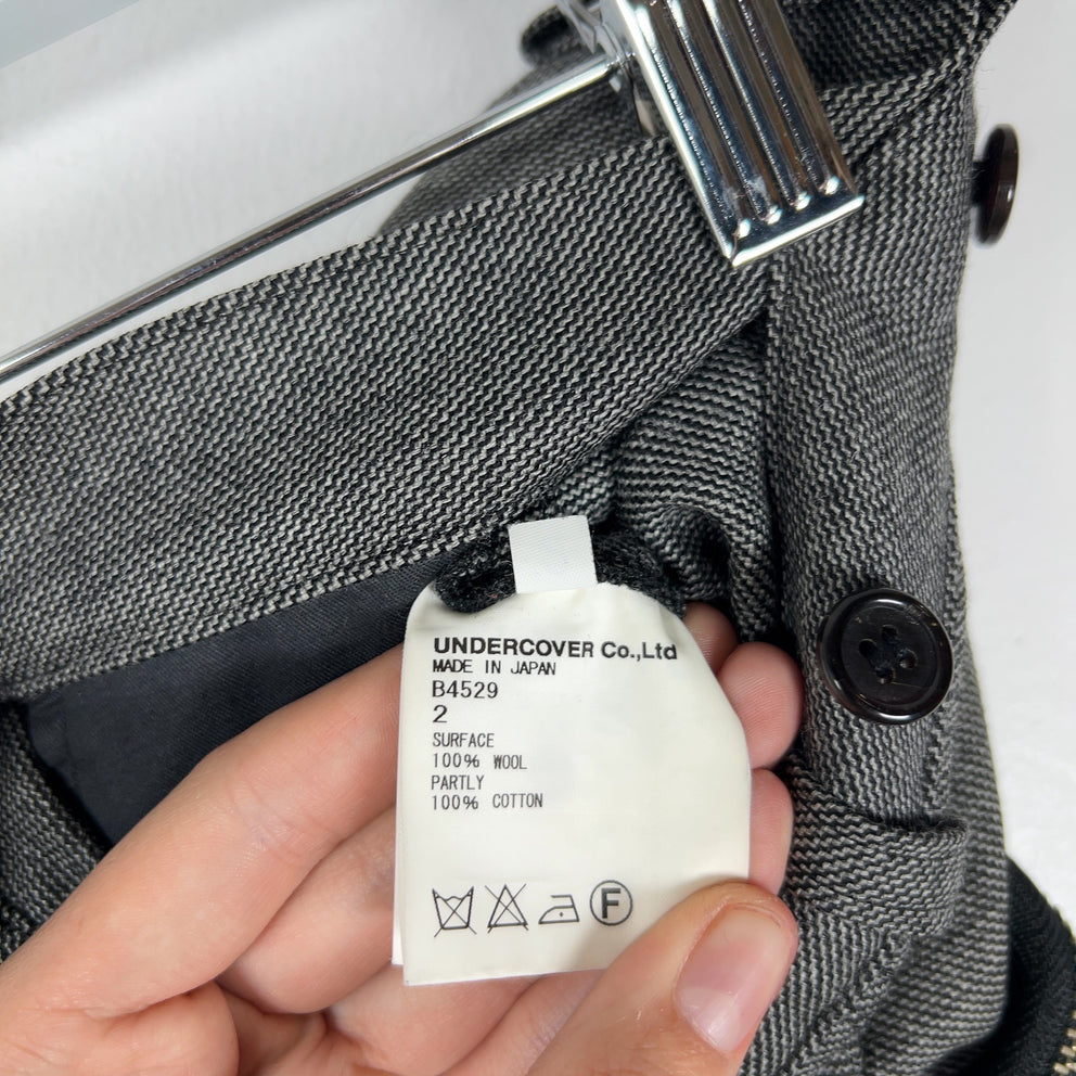 Undercover AW08 Wool Multi-Zipper Pants
