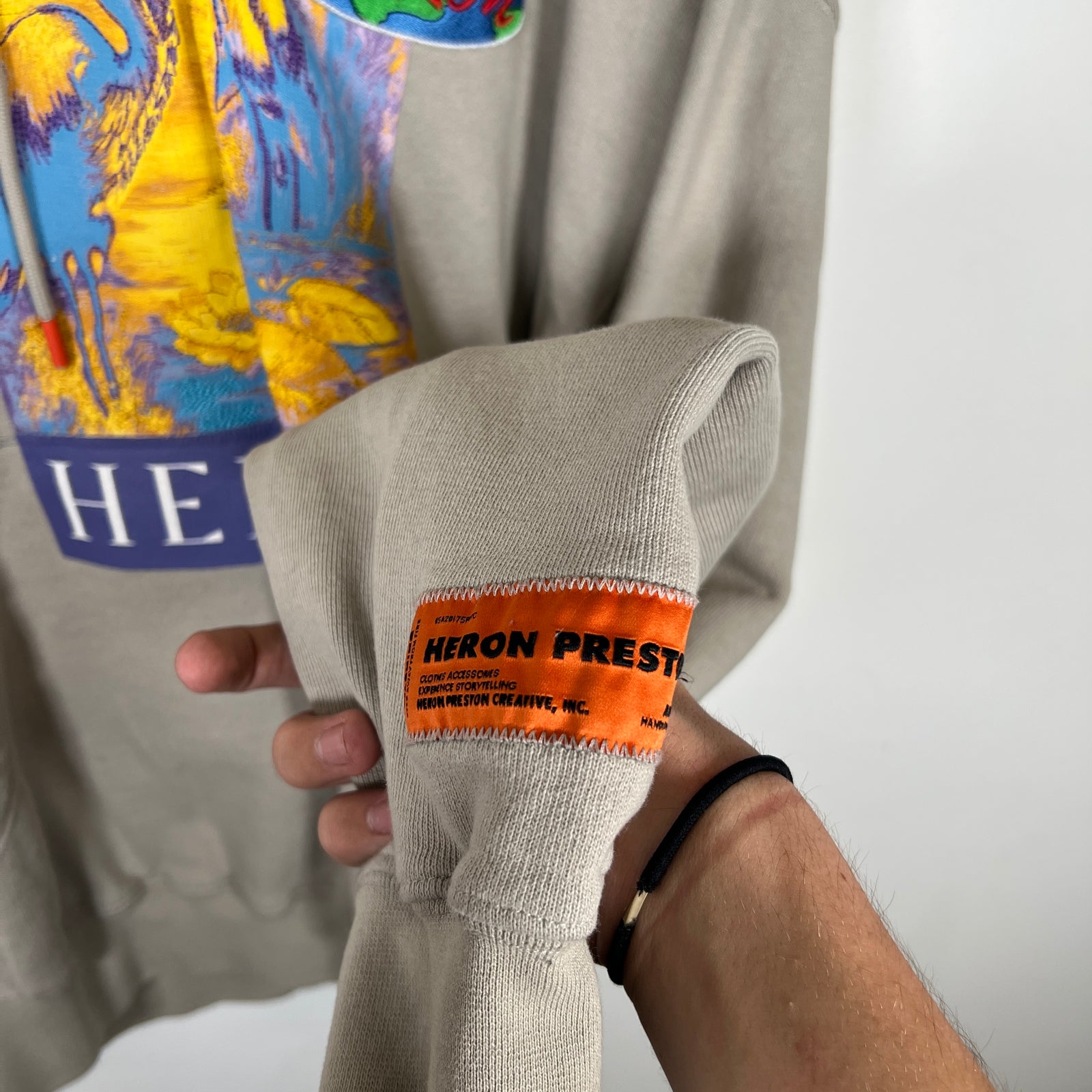 Heron Preston Geese Hoodie Size M
