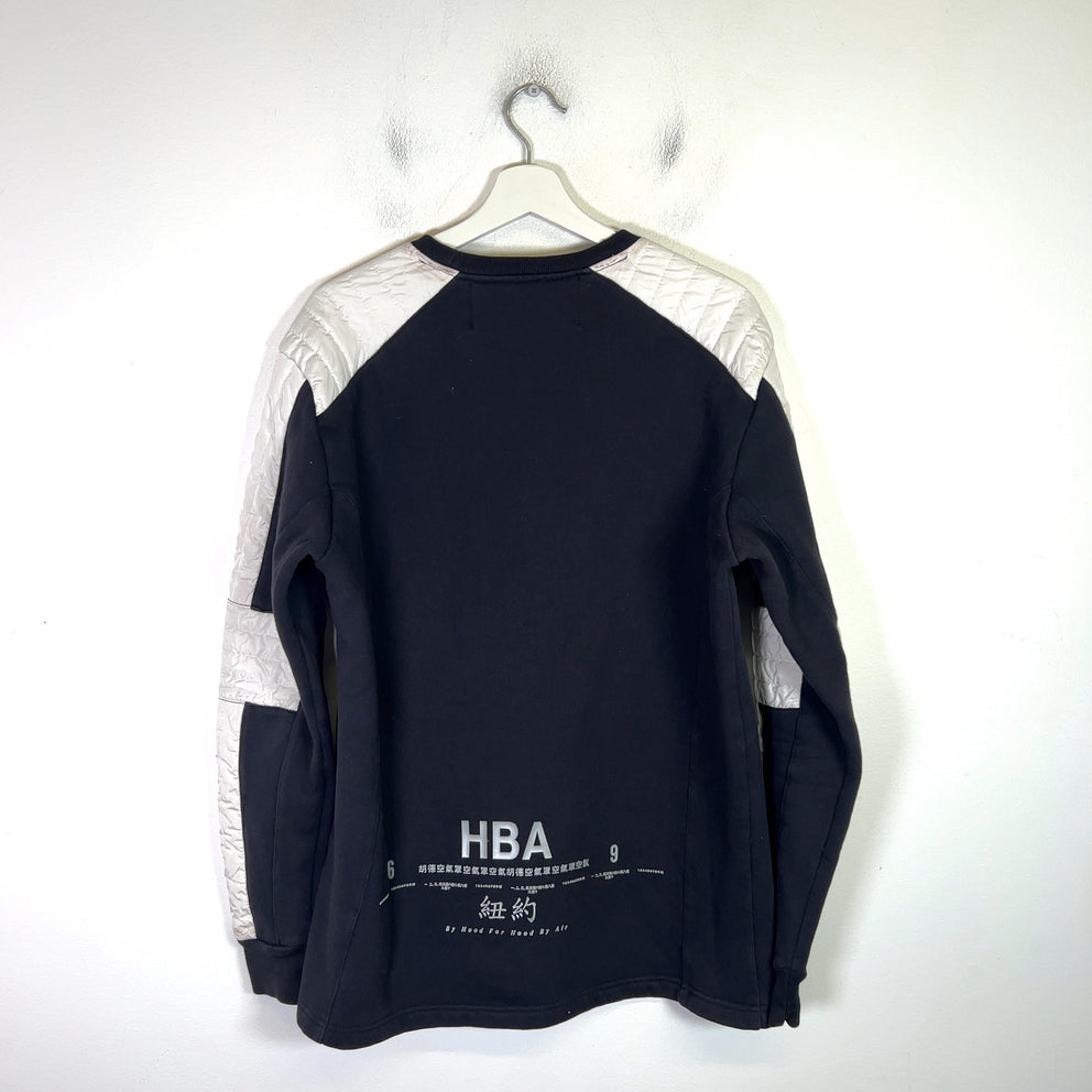 HBA Padded Stripe Sweater