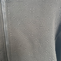 Louis Vuitton Black Monogram Zip Up Size L