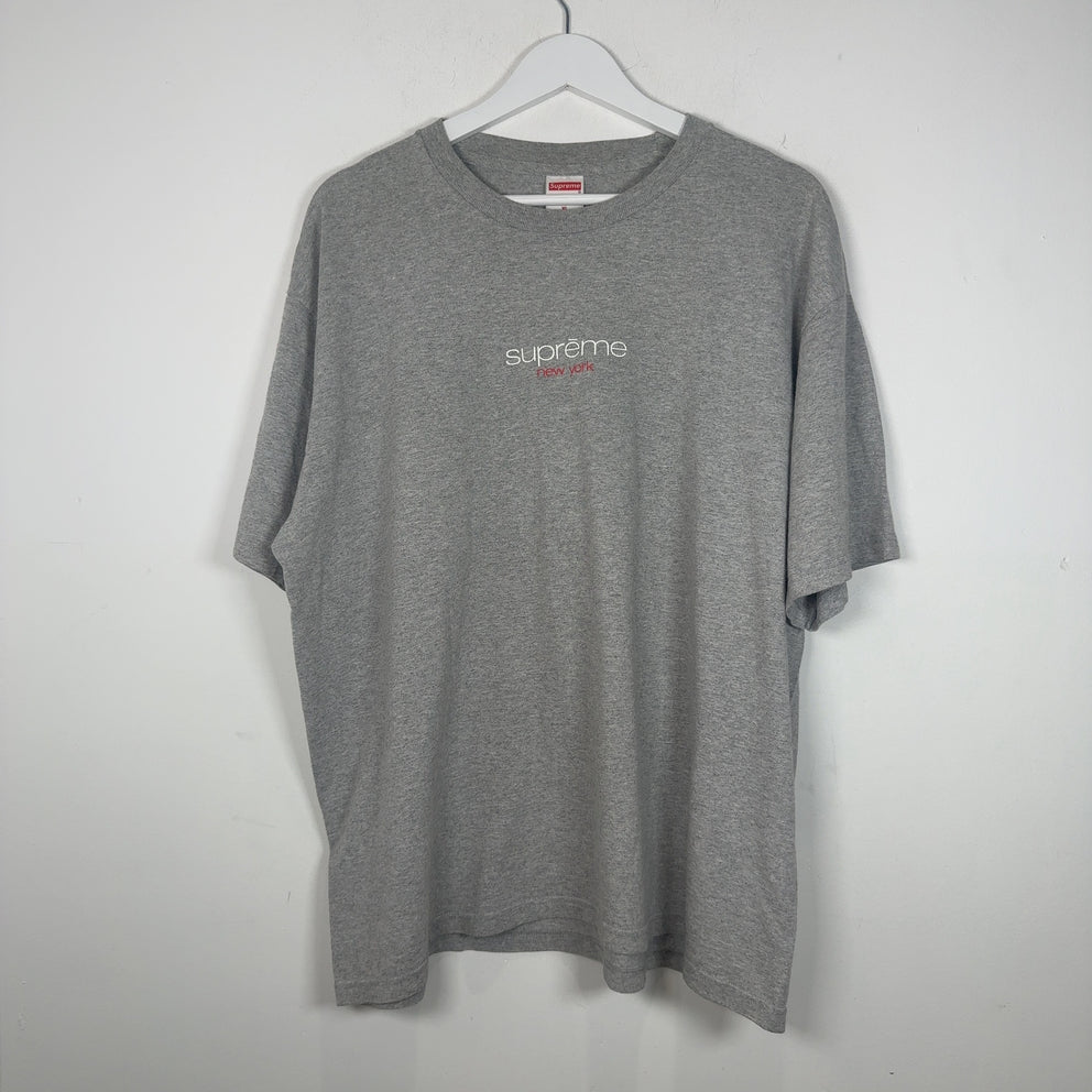 Supreme New York Logo Graphic T-Shirt