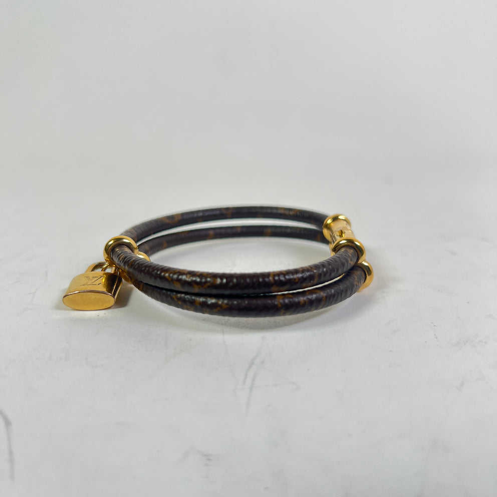 Louis Vuitton 'Keep It Twice' Monogram Bracelet