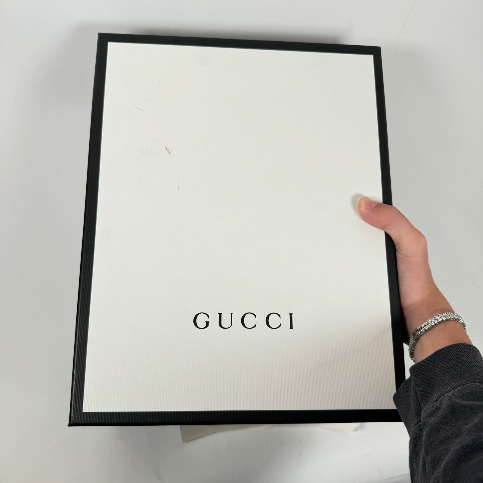 Gucci Iridescent Logo Rhyton Sneaker Size GG 11