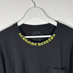 Chrome Hearts Yellow Spell Out Longsleeve Size XL