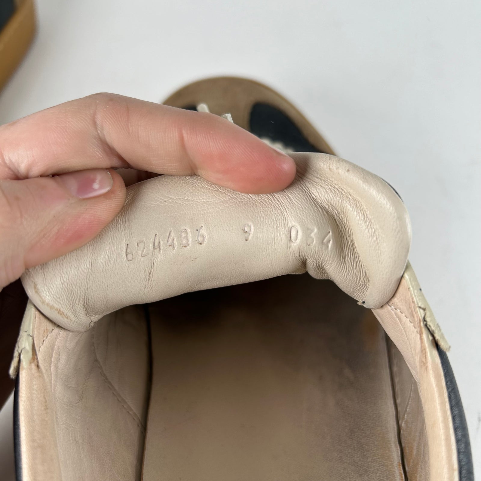 Gucci Black G74 Army Trainer Size 10.5