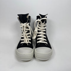 Rick Owens Drkshdw 'Sombra Oscura' High Top Ramones Size 36