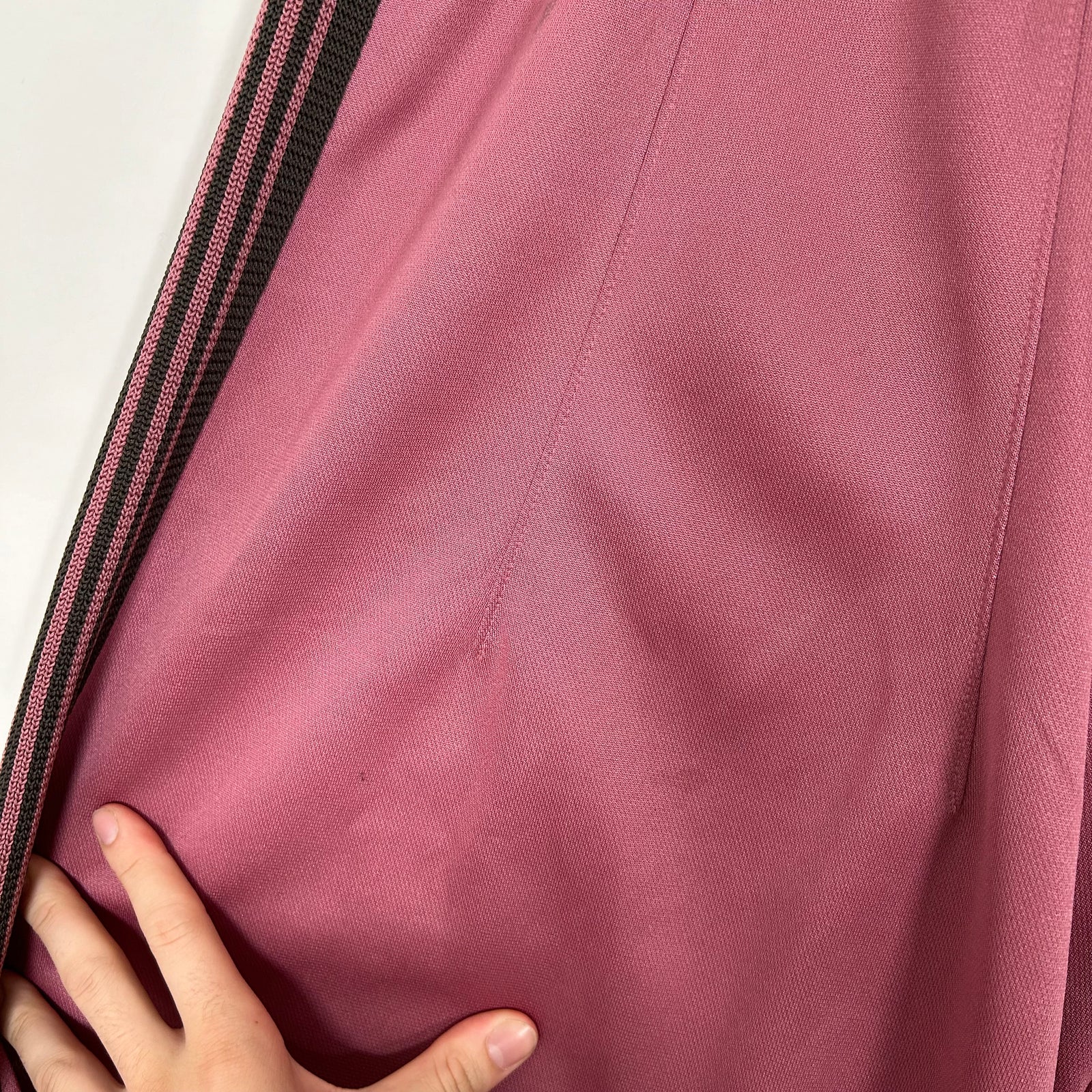 Needles Pink Wide Leg Track Pants Size M