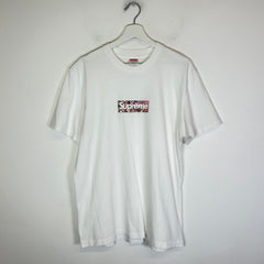 Supreme Takashi Murakami Covid-19 Relief Box Logo T-Shirt Size L