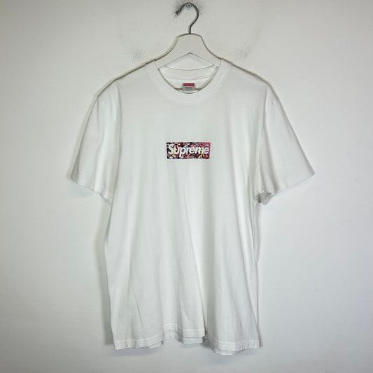 Supreme Takashi Murakami Covid-19 Relief Box Logo T-Shirt Size L