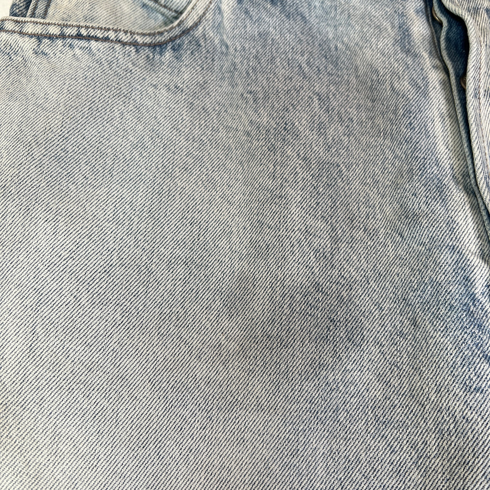 Balenciaga Lightwash 'O-Leg' Denim Jeans
