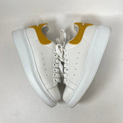 Alexander McQueen White/Yellow Sneaker Size 37