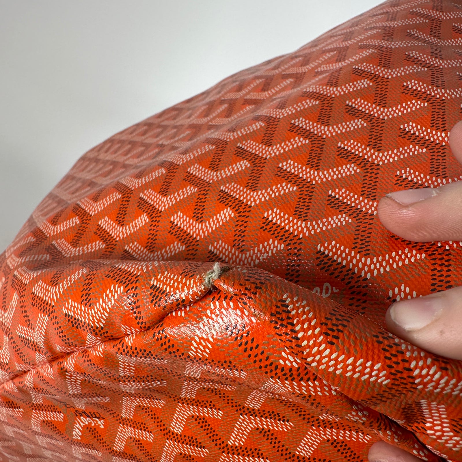 Goyard St.Louis Pm Orange Tote