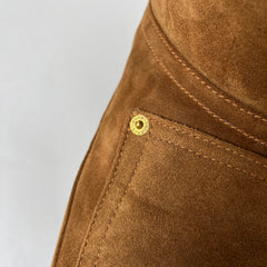 Acne Studios Brown Low Shearling Boots Size 42