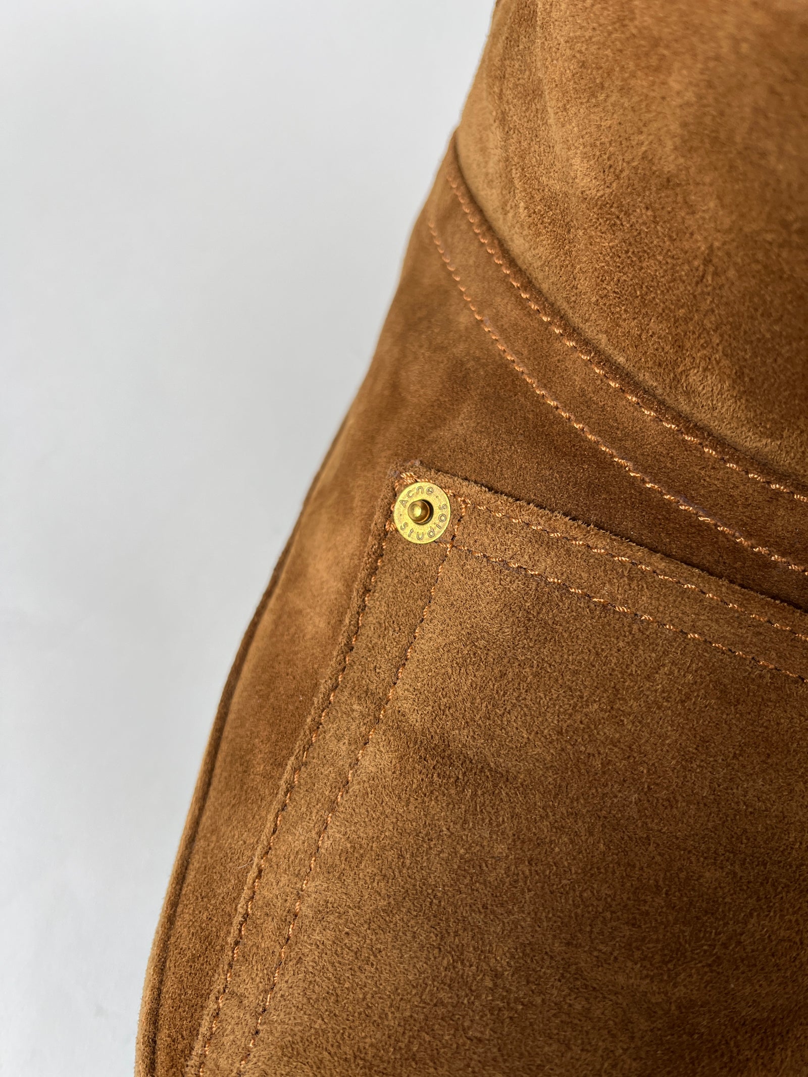 Acne Studios Brown Low Shearling Boots Size 42
