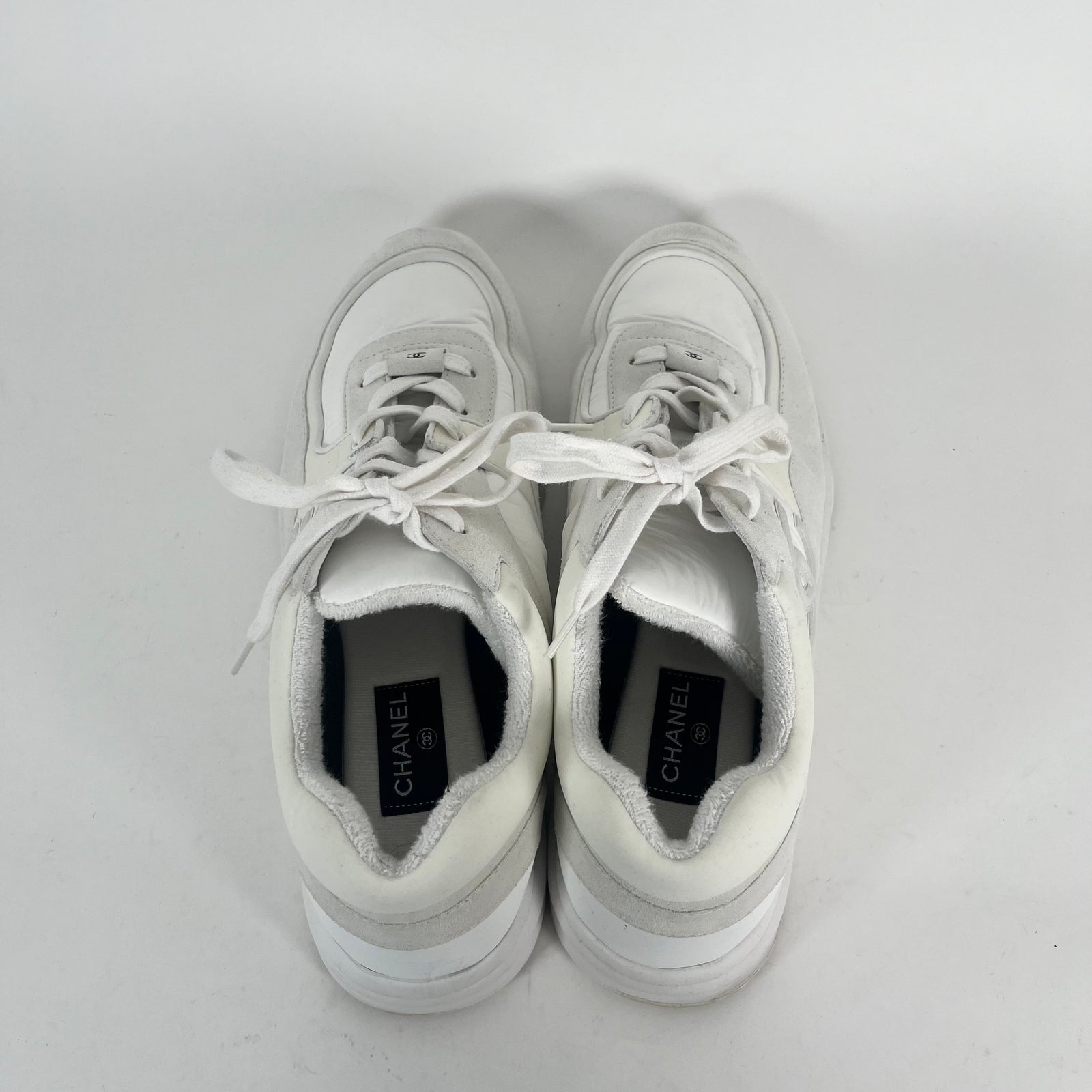 Chanel Runner Triple White Size 46