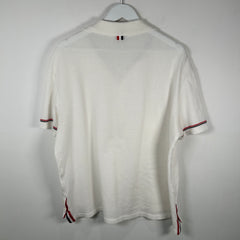 Thom Browne White Knit Polo Size 5