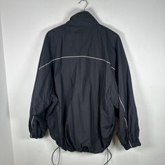 Balenciaga Logo Black Track Jacket Size XL