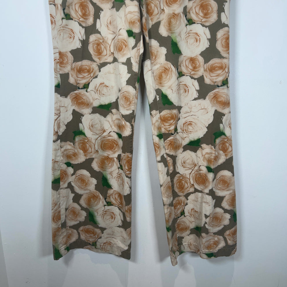 Acne Studios All Over Print Floral Pants