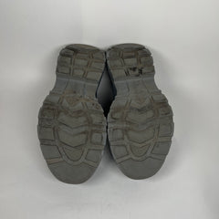 Alexander McQueen Grey Tread Slick Low Top Sneaker Size 45