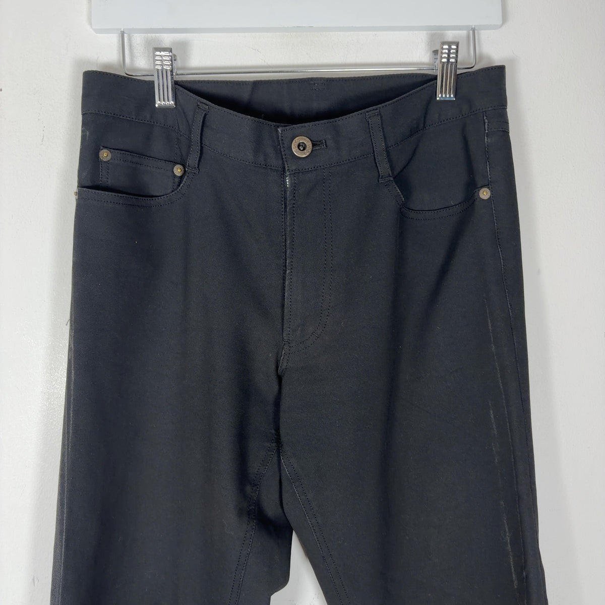 5351 Pour Homme Mud-Wash Straight Leg Pants