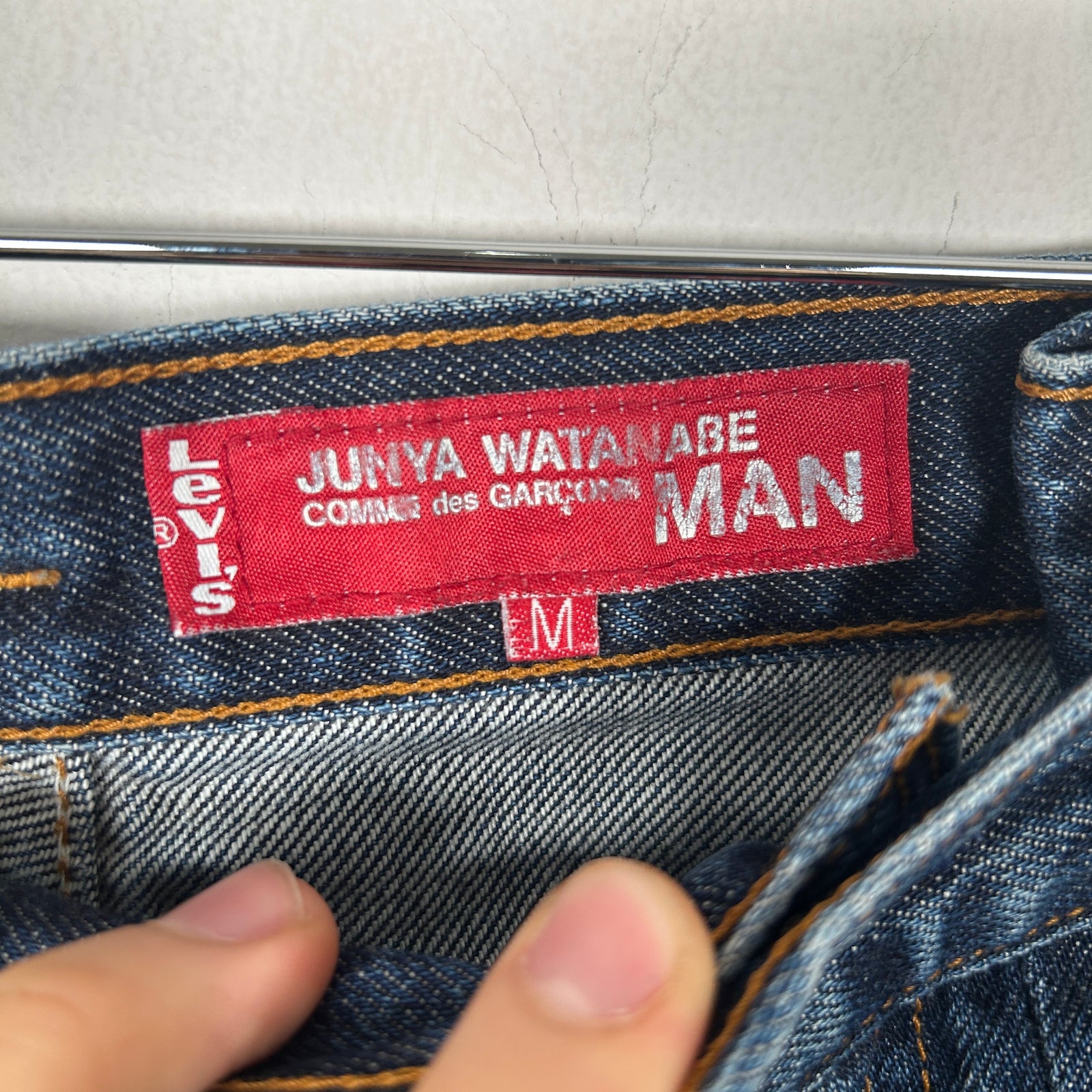 Junya Watanabe Warped Bias Seam Jeans Size 32