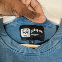 Godspeed Teal Black Monday Longsleeve Size M