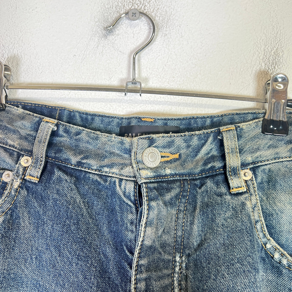 Balenciaga SS23 Mud Wash Baggy Denim Jeans