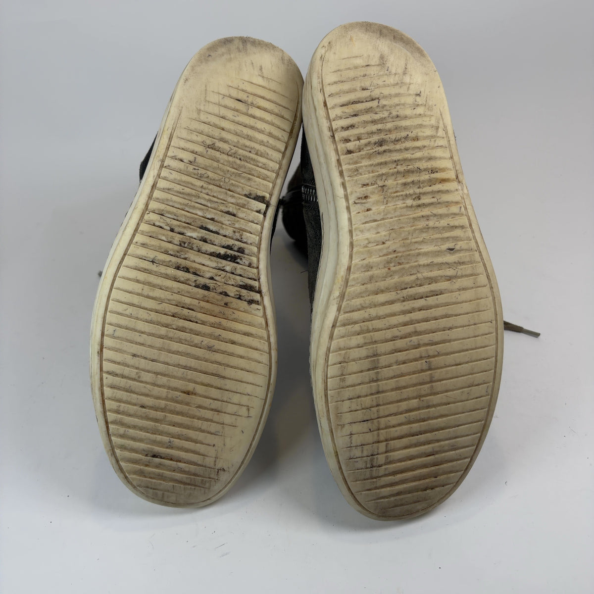Rick Owens Dust Suede Cargobasket Sneakers