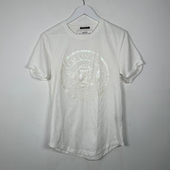 Balmain Iridescent Graphic T-Shirt Size S