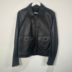 Bally Lamb Leather Jacket Size S