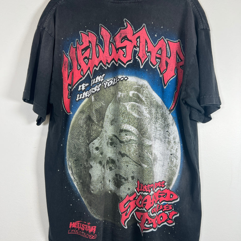 Hellstar Vintage Black Halloween T-Shirt Size L