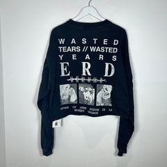 Enfant Riches Deprimes SS117 'Wasted Tears/Years' Cropped T-Shirt Size S