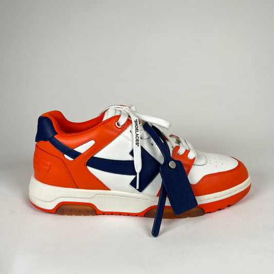 Off-White Orange/Blue Out of Office Sneakers Size 44