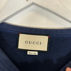 Gucci Blue GG Star Sweatshirt Size S