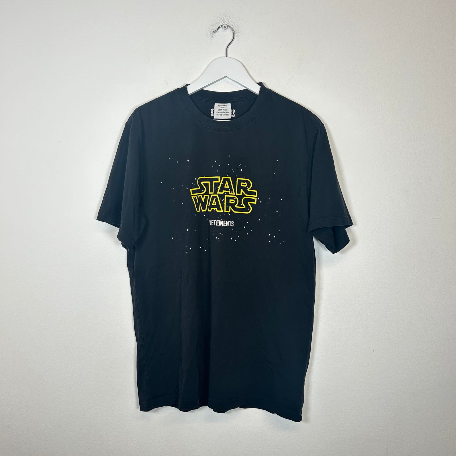 Vetements Star Wars Black T-shirt Size M