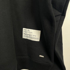 Amiri x Wes Lang Black Curve Logo Crewneck Size XL