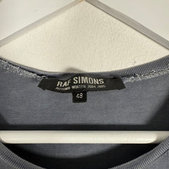 Raf Simons 'Body Snatcher' Blue T-Shirt Size M