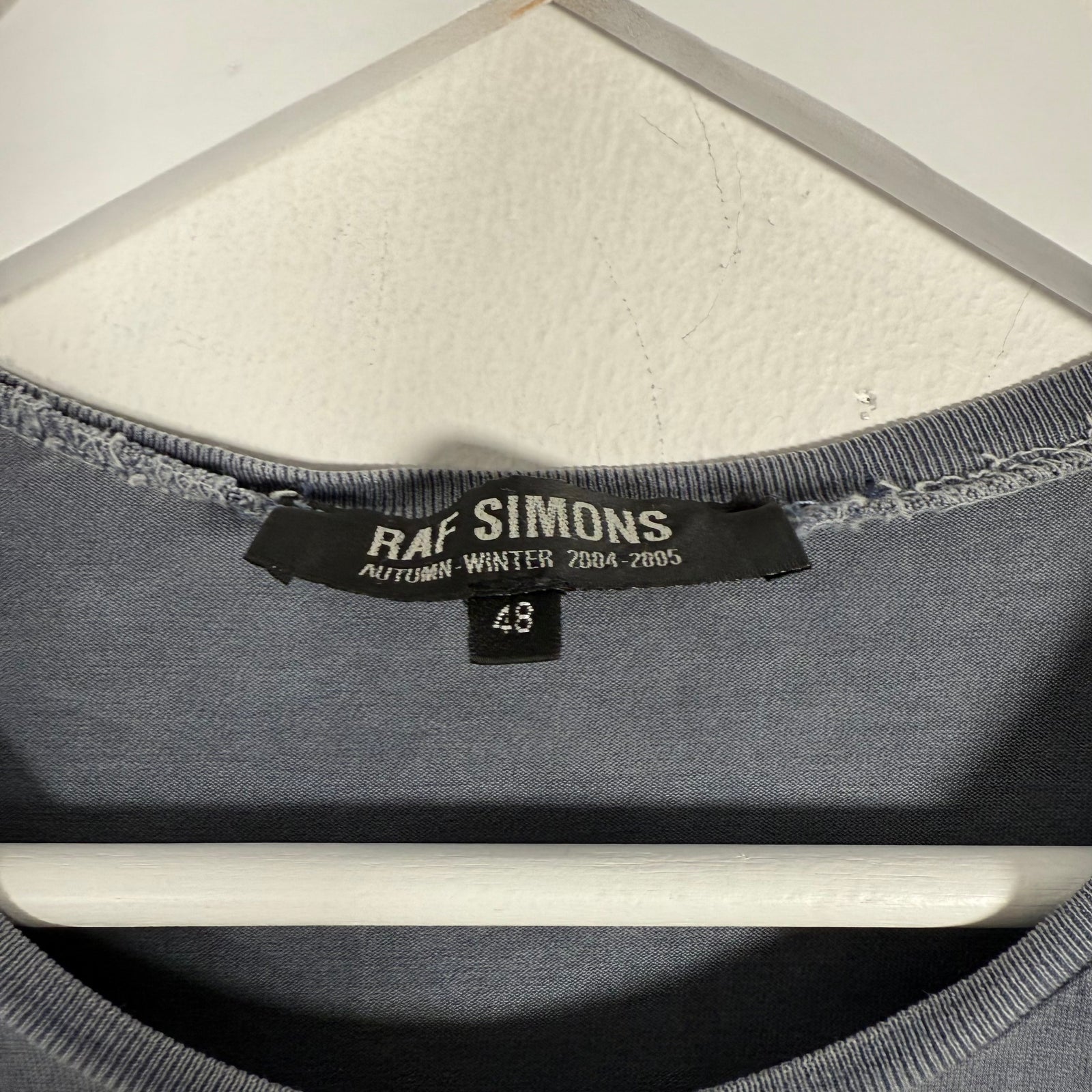 Raf Simons 'Body Snatcher' Blue T-Shirt Size M