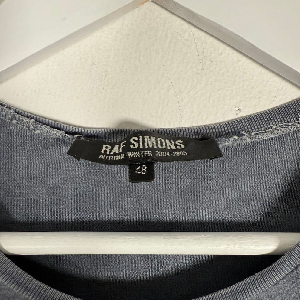 Raf Simons 'Body Snatcher' Blue T-Shirt Size M