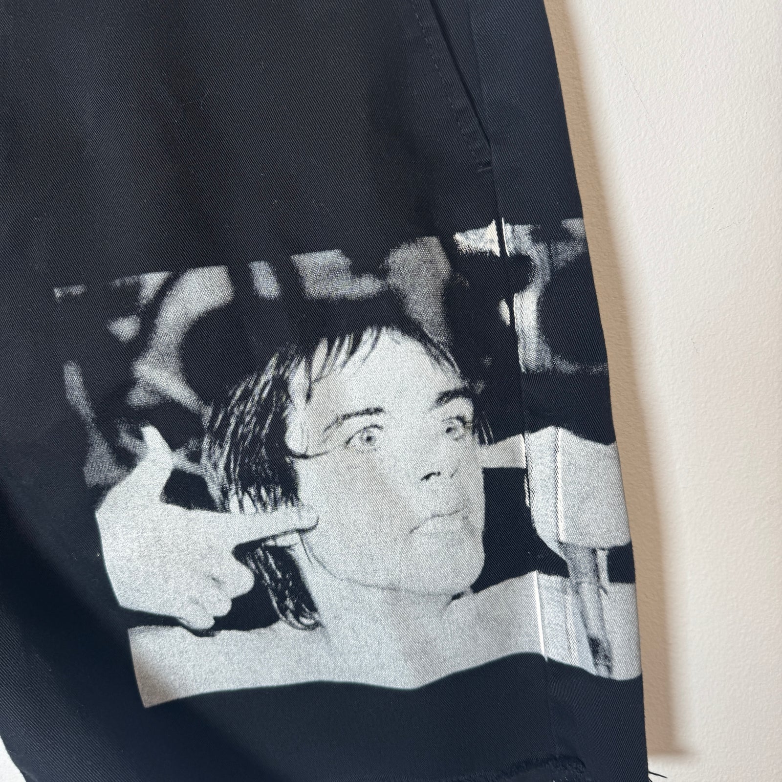 Supreme Black Iggy Pop Work Shorts Size 30